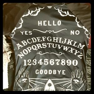 Ouija board Polyester shirt Large
